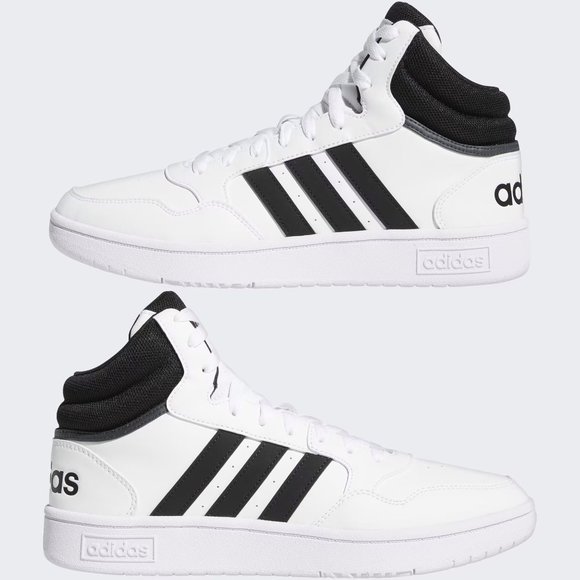 adidas‎ Men HOOPS 3.0 MID CLASSIC VINTAGE SHOES - Picture 1 of 9